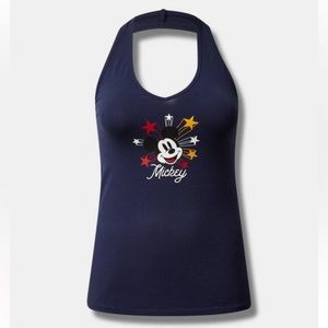 Torrid Disney Americana Mickey Mouse Foxy Sleeveless Halter Top